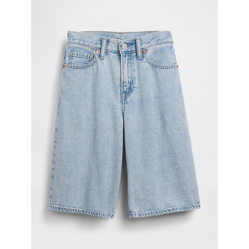 BAGGY DENIM SHORT - LIGHT WASH LIGHT WASH