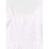 EYELET DRESS OPTIC WHITE V6