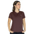 T-SHIRT FEM POLY/SPX EVERLAST MESH WINE W6 WINE