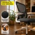 Silla de escritorio Oficina Sillon Ejecutiva Ergonomica Apoyabrazos Regulables IMBACK Color Negro Silla de escritorio Oficina Sillon Ejecutiva Ergonomica Apoyabrazos Regulables IMBACK Color Negro