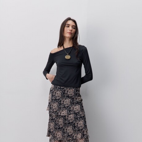 REMERA LEIMA Negro