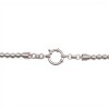 Cadena rolo y bolitas - Plata 925 - sin piedra -CD5088 sinpiedra