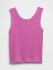 V-SL RIB TANK BUDDING LILAC