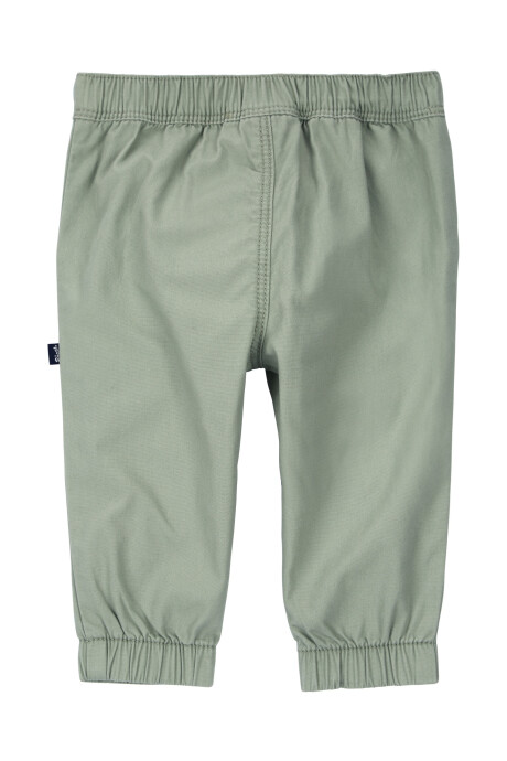 Pantalón deportivo de algodón, estilo cargo, oliva Sin color