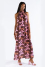 MICHU HALTER DRESS Broken Flowers