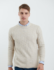 470342 SWEATER HARRY Beige