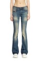 Jean Para Mujer Bootcut - 1969 D-Ebbey Azul Medio