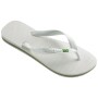 Sandalias Havaianas Brasil Unisex Blanco