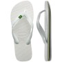Sandalias Havaianas Brasil Unisex Blanco