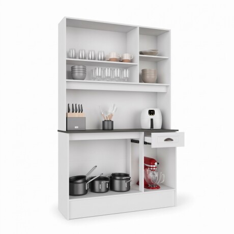 KIT DE COCINA ALACENA 1.20 M 5 PUERTAS 1 CAJON - LINEA AMERICANA KIT DE COCINA ALACENA 1.20 M 5 PUERTAS 1 CAJON - LINEA AMERICANA