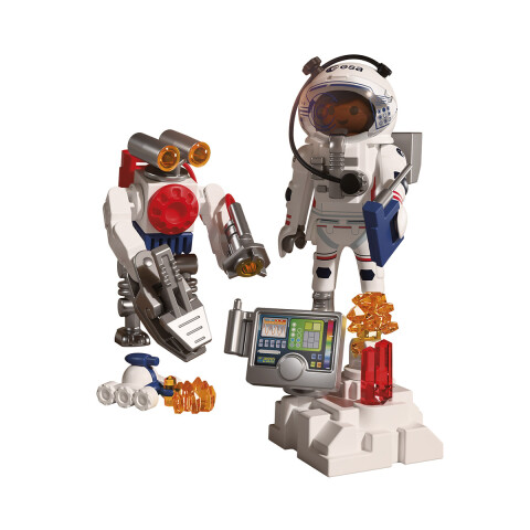 Astronauta con Robot Playmobil 42 Piezas U