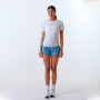 Polo Feather Tech+ Short-Sleeve Top Mujer Sapphire Sky