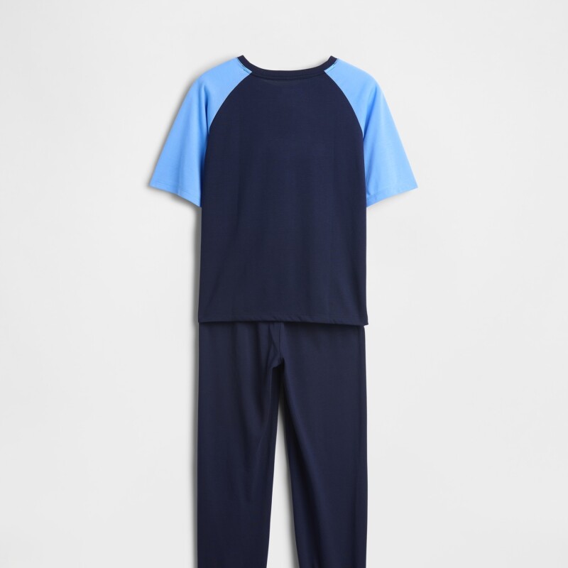 MVL THANOS SS JOGGER SET NAVY UNIFORM