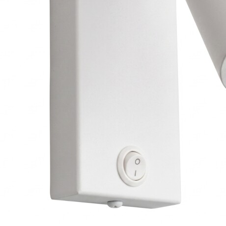 ARTEFACTO DE PARED LONG LETICIA ORIENTABLE Luminaria de Pared Long Leticia Blanca
