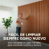 Pack x30 Wpc Simil Madera Wall Panel Lambrin 2.90x16.7 Color Marrón Madera 4