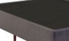 Base Sommier 2 Plazas - Mannes Cinza