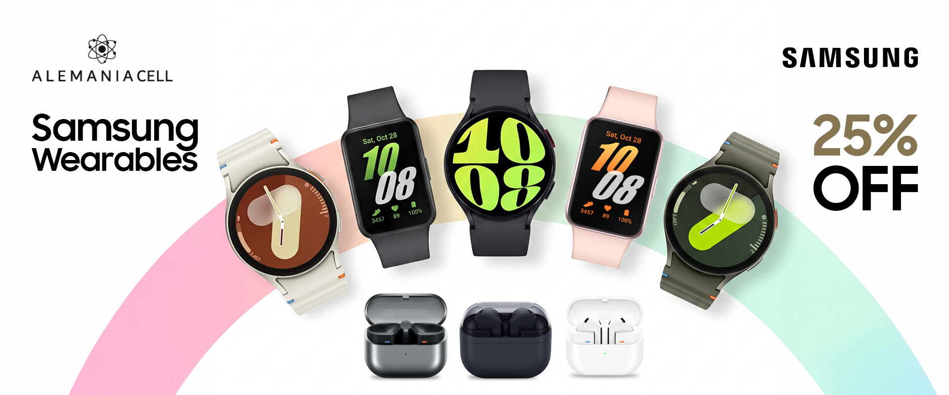 Galaxy Watch- Wireless Earbuds