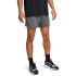 UA Tech 6in Mesh Shorts-GRN GRY-025