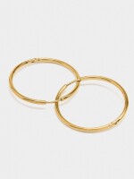 Aros Lisos - Acero Inoxidable dorado