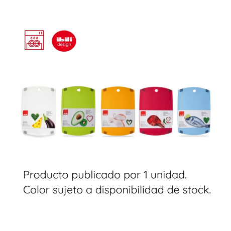 Tabla de Corte 1 Unidad Varios Colores Ibili Tabla de Corte 1 Unidad Varios Colores Ibili