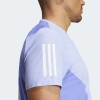 Remera Adidas Own The Run Colorblock AEROREADY Azul