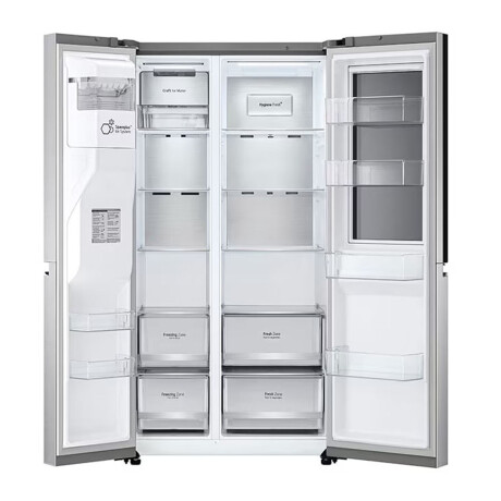 REFRIGERADOR LG INSTAVIEW 674L GRIS INVERTER GS66SXSC