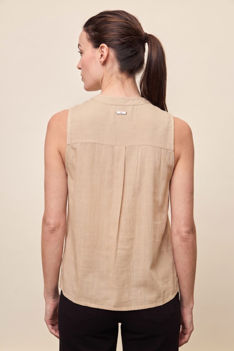 BLUSA FOSSI Beige