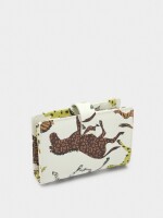 Cartera Estampada Con Textura multicolor