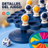 Juego de Mesa de Equilibrio Astronautas 50 Piezas Negro 1