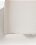 Aplique de pared Lumeni de madera de caucho y lino beige 25 cm Aplique de pared Lumeni de madera de caucho y lino beige 25 cm