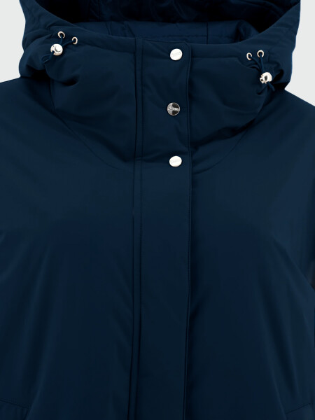 Herno - Campera acampanada de nylon flexible Azul