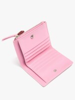Cartera Con Textura Suave rosa