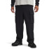 UA UNSTPBLE TXTR WOVEN CARGO-BRN BLK-001
