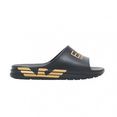 AE7 Crusher Distance slides with oversized logo Black/Gold