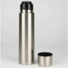 Termo Bala en acero inox de 1 lt Plateado