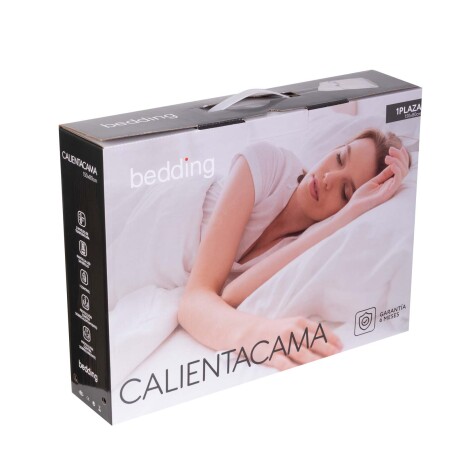 CALIENTACAMA 1 PLAZA POLIESTER BEDDING LED