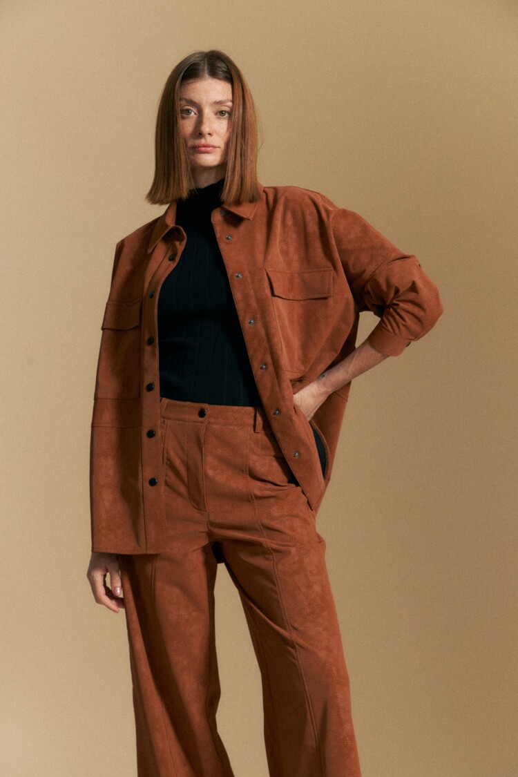 PANTALÓN MANDARIN Caramelo