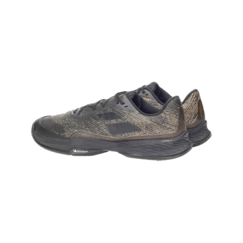 Babolat Calzados Tenis Masculino Jet_Mach_3_Clay Black/Gold 0