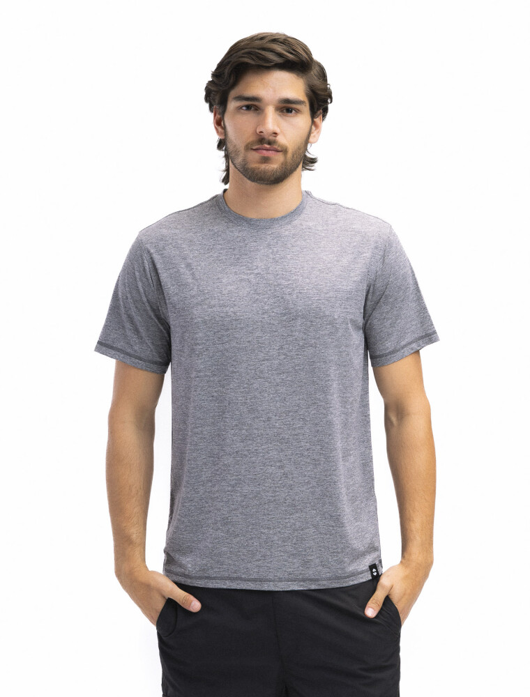 Remera Dry Fit Scandinavian Gris Oscuro