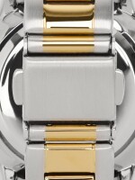 Reloj Bicolor Con Pulsera De Acero Inoxidable bicolor