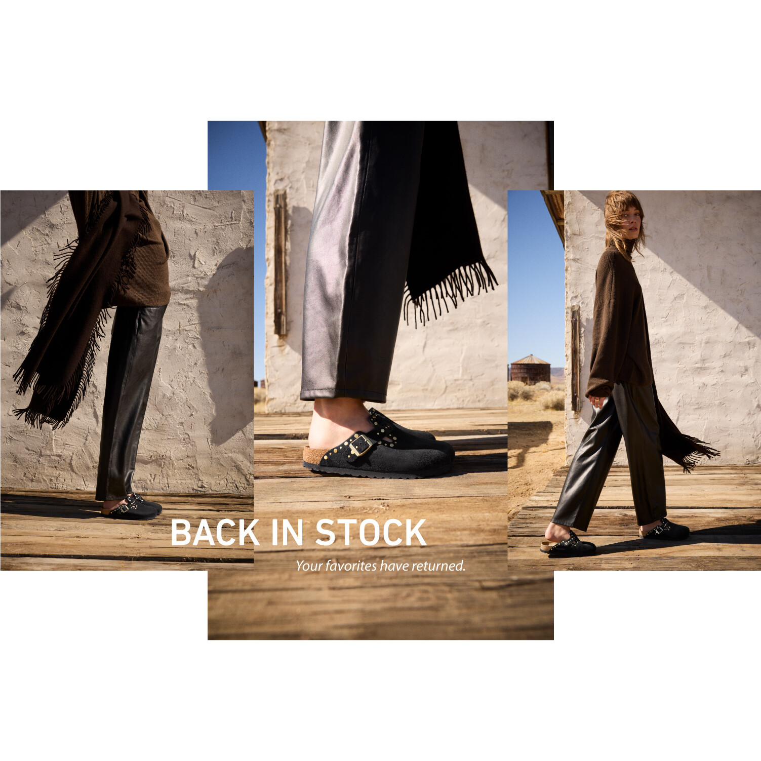 BACK IN STOCK