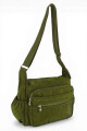 Morral con bolsillos Verde