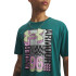 UA M LOGO COLLAGE SS-GRN GRN-338