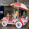 MESA DE BAR FLOWER POWER CAR Rosa - -