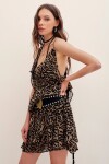 TOP FEMME ANIMAL LIGHT Marron