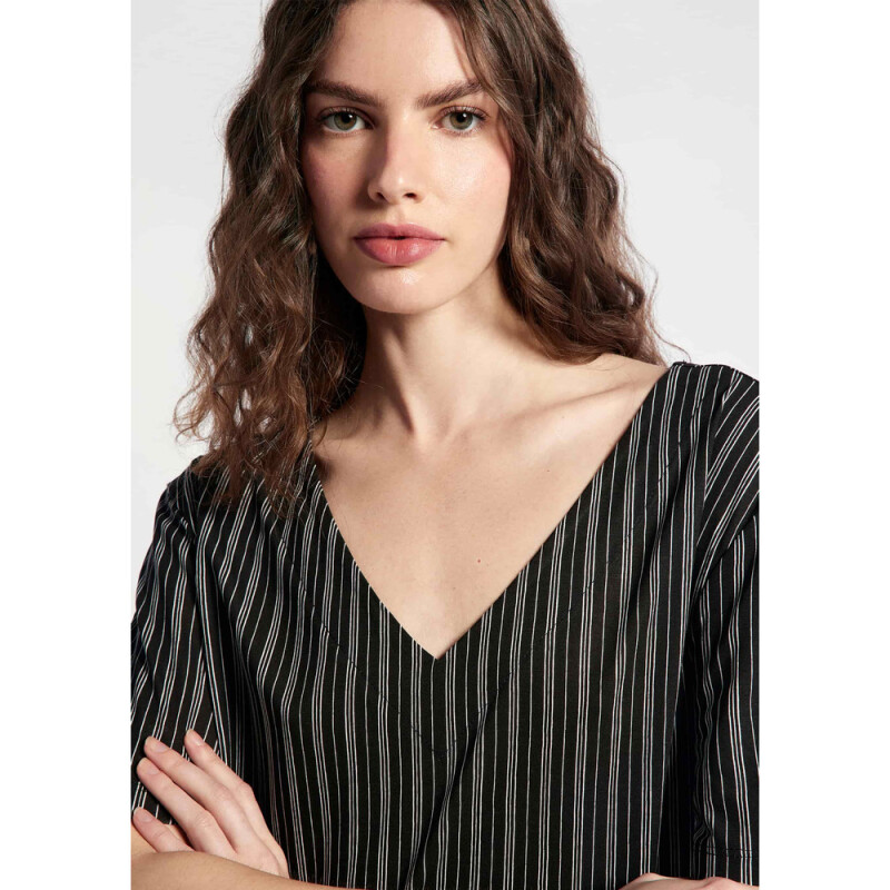 BLUSA MM FEM MARROM