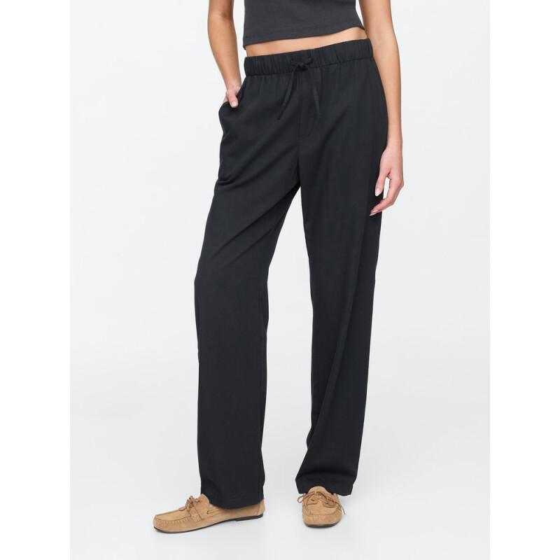 V-TWILL EASY PANT BLACK 22