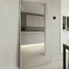 Espejo De Pie Lumax Rox Marco Rectangular 80 x 180cm Blanco