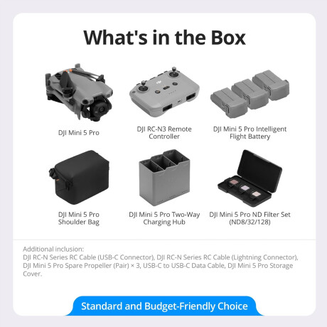 Dron DJI Mini 5 Pro Fly More Combo Dron DJI Mini 5 Pro Fly More Combo