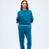V-NL BASIC JOGGER DEEP WATER TEAL